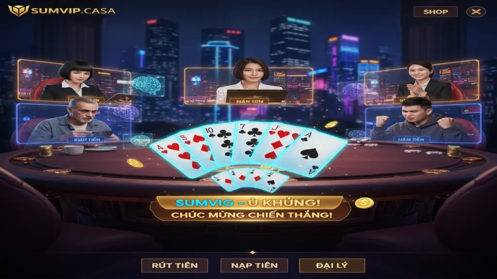 Bí quyết đánh Phỏm ù cực nhanh Sumvip