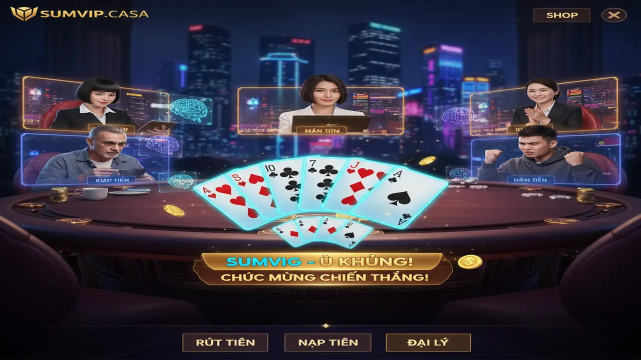 Bí quyết đánh Phỏm ù cực nhanh Sumvip