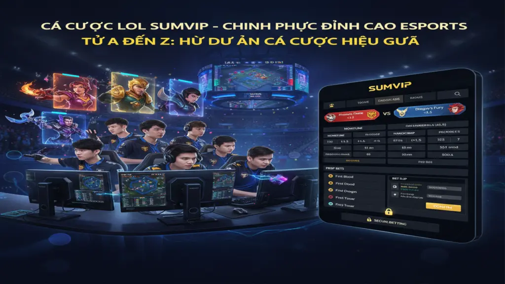 Hướng dẫn cược LOL cho người mới Sumvip