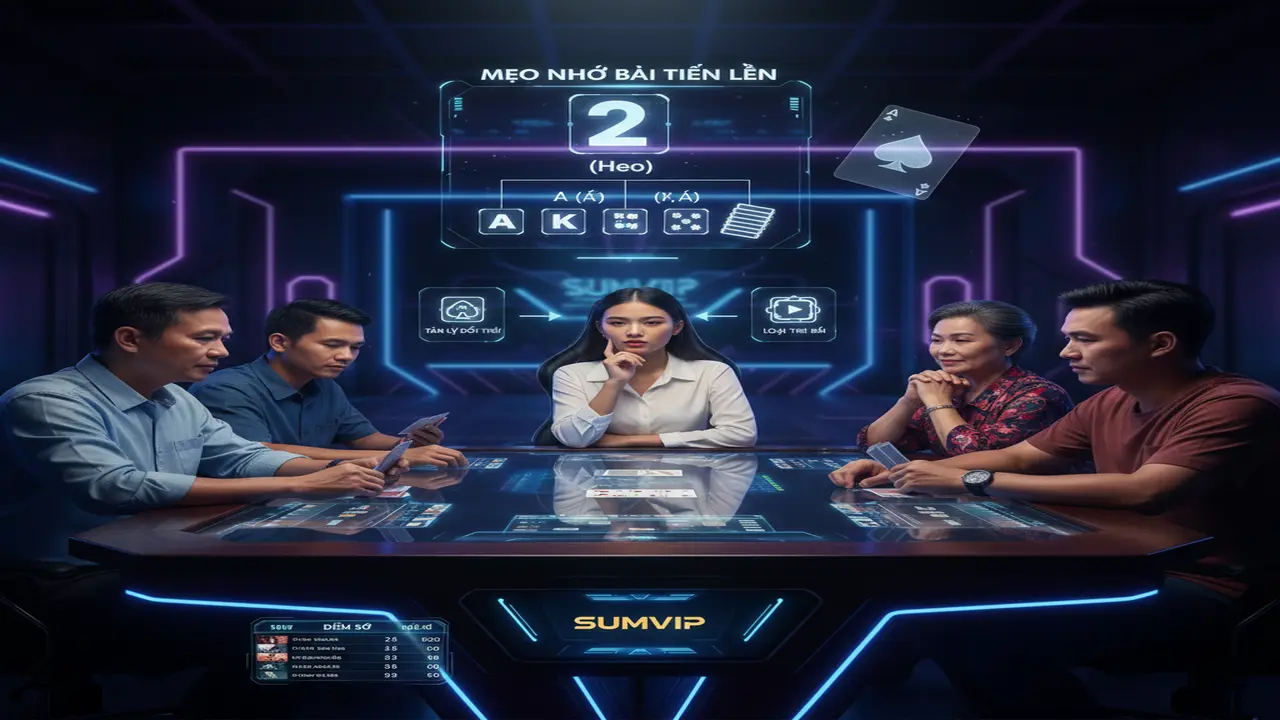 Mẹo nhớ bài Tiến Lên Miền Nam Sumvip