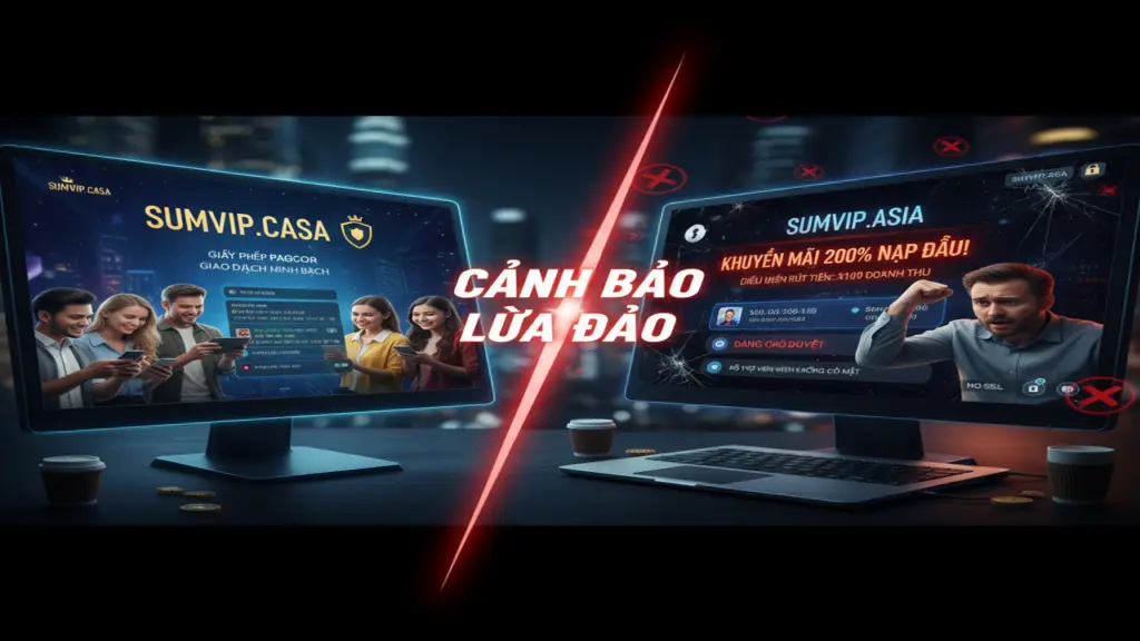 Cách nhận biết nhà cái lừa đảo Sumvip